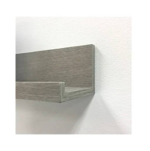 Eden Grove Shelving<Mixed Materials Mounted Wall Shelf, 35.4", Driftwood (9602032E)