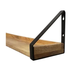 Eden Grove Shelving<Shelving Wood Mounted Ledge, 24", Walnut (9602108E)
