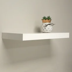 Eden Grove Shelving<Slim Single Wall Shelf, 48"W, White (9084670)