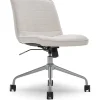 Elle Decor Office Chairs<Adelaide Fabric Task Chair, Ivory (48214B)