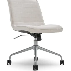 Elle Decor Office Chairs<Adelaide Fabric Task Chair, Ivory (48214B)