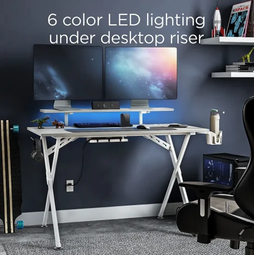 Emerge Office Desks<Vizon 47"W Gaming Desk, (60986)
