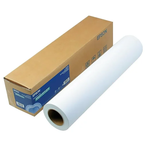Epson Wide Format Paper<Enhanced Wide Format Bond Paper Roll, 24" x 100', Matte Finish (EPSS041595)