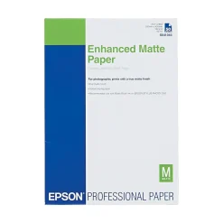 Epson Photo Paper<Ink Jet Paper, Matte, Archival, 11.7" x 16.5", 50 Sheets