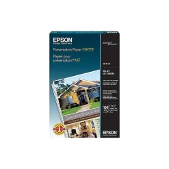 Epson Photo Paper<Matte Presentation Paper, 11" x 17", 100 Sheets/Pack (S041070)