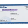 Epson Photo Paper<Premium Glossy Photo Paper, 11" x 17", 20 Sheets/Pack (EPSS041290)