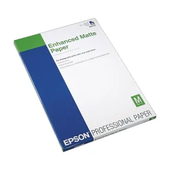 Epson Photo Paper<Ultra Premium Matte Presentation Paper, 13" x 19", 50 Sheets/Pack (S041339)