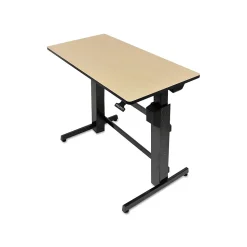 Ergotron Standing Desks<WorkFit-D 48"W Adjustable Standing Desk, Birch (24-271-928)