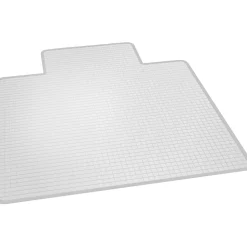 ES Robbins Chair Mats<Crystal Pane Carpet Chair Mat with Lip, 45" x 53'', Medium-Pile, Clear (ESR-122271)