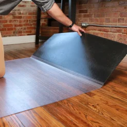 ES Robbins Chair Mats<E.S. Robbins Sit or Stand Mat Hard Floor Chair Mat, 45" x 53'', Clear (ESR184603)