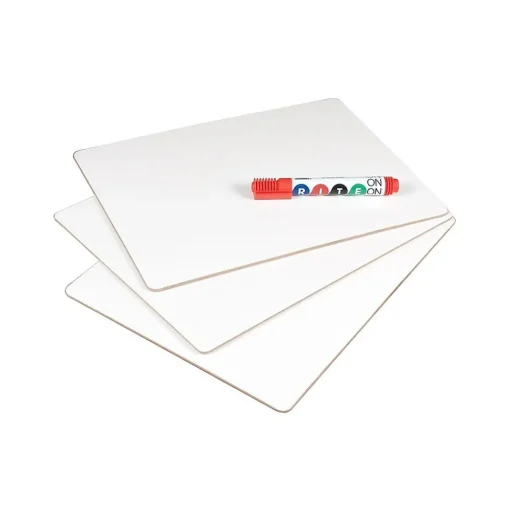 Best-Rite Dry Erase<Essentials Dry-Erase Whiteboards, 1' x 1' (629-24)