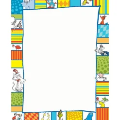 Eureka Classroom Paper<Dr. Seuss Shapes Computer Paper, 50 Sheets/Pack, 3 Packs (EU-812118-3)
