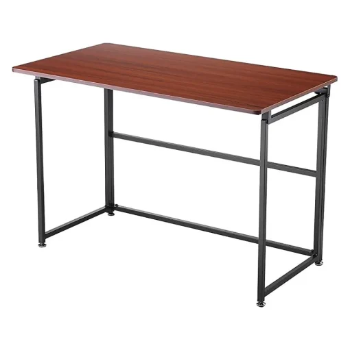 Eureka Office Desks<Ergonomic 43"W Computer Desk, Teak (CD006)