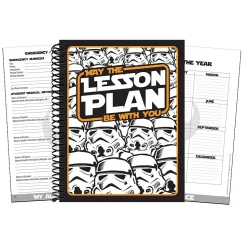 Eureka Grade Books<Star Wars Super Troopers Lesson Plan Book, Pack of 2 (EU-866274-2)