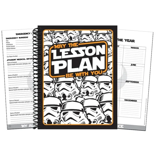 Eureka Grade Books<Star Wars Super Troopers Lesson Plan Book, Pack of 2 (EU-866274-2)