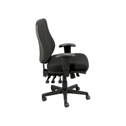 Eurotech Office Chairs<24/7 Fabric Task Chair, Dove Black (24/7-BLKDOVE)