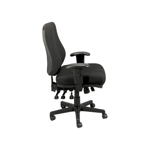 Eurotech Office Chairs<24/7 Fabric Task Chair, Dove Black (24/7-BLKDOVE)