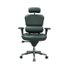 Eurotech Office Chairs<Leather Task Chair, Black (LE9ERG(N))