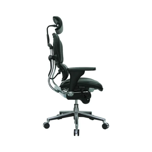 Eurotech Office Chairs<Leather Task Chair, Black (LE9ERG(N))