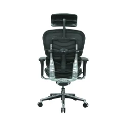 Eurotech Office Chairs<Leather Task Chair, Black (LE9ERG(N))