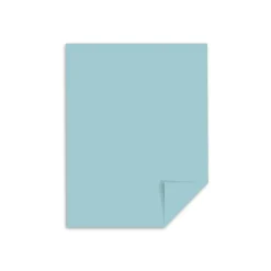 Exact Card Stock<90 lb. Index Paper, 8.5" x 11", Blue, 250 Sheets/Ream (49121)