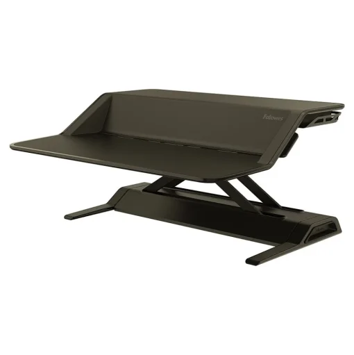 Fellowes Standing Desks<Lotus 33" Standing Desk Converter, Black (0007901)