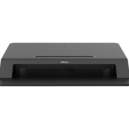 Fellowes Standing Desks<Lotus LT 32"W Manual Adjustable Standing Desk Converter, Black (8215001)