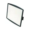 Fellowes Dry Erase<Partition Additions Graphite Dry-Erase Whiteboard, Plastic Frame, 1' x 1' (75905)