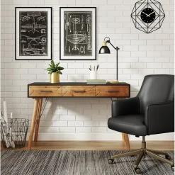 Finch Office Chairs<Belmont Ergonomic Leather Swivel Executive Chair, Charcoal (CHR10061C)