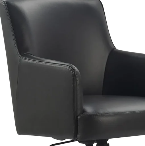 Finch Office Chairs<Belmont Ergonomic Leather Swivel Executive Chair, Charcoal (CHR10061C)