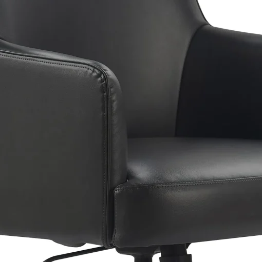 Finch Office Chairs<Belmont Ergonomic Leather Swivel Executive Chair, Charcoal (CHR10061C)