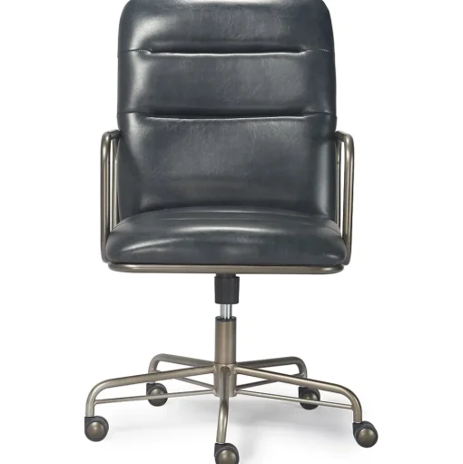 Finch Office Chairs<Franklin Bonded Leather Computer and Desk Chair, Charcoal Gray (CHR10060A)