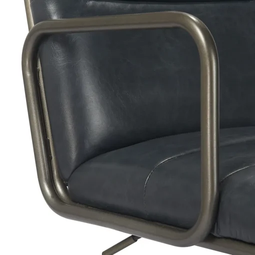 Finch Office Chairs<Franklin Bonded Leather Computer and Desk Chair, Charcoal Gray (CHR10060A)