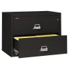 FireKing File Cabinets<Classic 2-Drawer Lateral File Cabinet, Fire Resistant, Letter/Legal, Black, 37.5"W (2-3822-CBL)