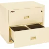 FireKing File Cabinets<Compact Turtle Lateral File Cabinet, 27.8" x 31.01", Letter/Legal, Fire Resistant, Tan (2R3122CPAI)