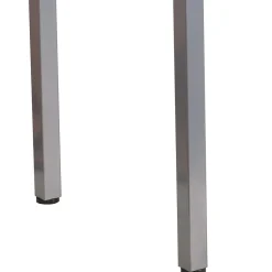 Flash Furniture Computer Desks<47" Glass Glass Computer Desks Clear/Silver (NANYLCD1219)