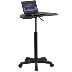 Flash Furniture Office Desks<25" Laminate Laptop Desks Black (NANJN2792)