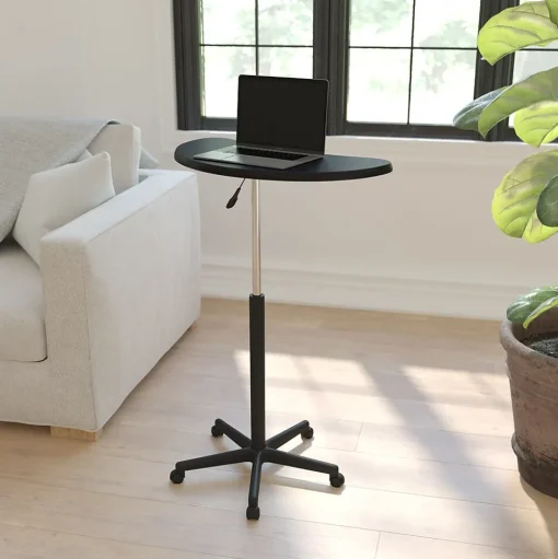 Flash Furniture Office Desks<25" Laminate Laptop Desks Black (NANJN2792)