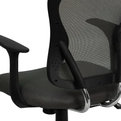 Flash Furniture Office Chairs<Alfred Ergonomic Mesh Swivel Mid-Back Task Office Chair, Dark Gray (H8369FDKGY)