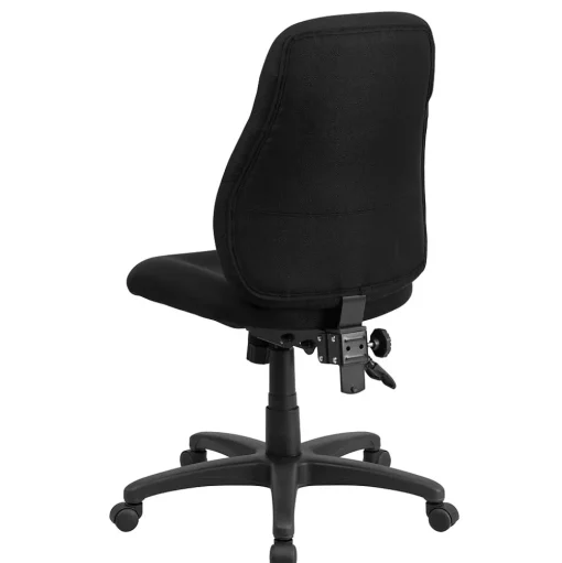 Flash Furniture Office Chairs<Brandy Armless Ergonomic Fabric Swivel Mid-Back Task Office Chair, Black (BT90297M)