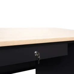 Flash Furniture Office Desks<Cambridge 48"W Single Pedestal Desk, (GCMBLK173WOK)
