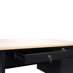 Flash Furniture Office Desks<Cambridge 48"W Single Pedestal Desk, (GCMBLK173WOK)