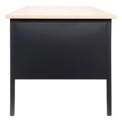 Flash Furniture Office Desks<Cambridge 70"W Double Pedestal Desk, (GCMBLK180WOK)