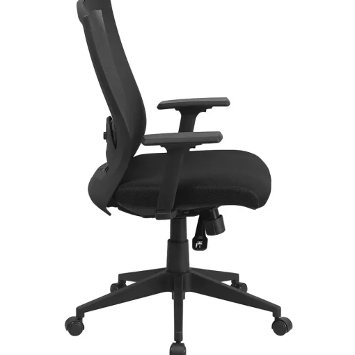 Flash Furniture Office Chairs<Cleo Ergonomic Mesh Swivel Mid-Back Executive Office Chair, Black (HL0004K)