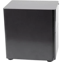 Flash Furniture File Cabinets<3-Drawer Cabinet, Legal & Letter Files, Black, 21" (HZCHPL01BK)