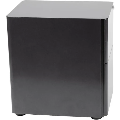 Flash Furniture File Cabinets<3-Drawer Cabinet, Legal & Letter Files, Black, 21" (HZCHPL01BK)
