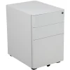 Flash Furniture File Cabinets<3-Drawer Cabinet, Legal & Letter Files, White, 21" (HZCHPL01W)