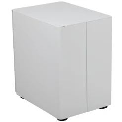 Flash Furniture File Cabinets<3-Drawer Cabinet, Legal & Letter Files, White, 21" (HZCHPL01W)