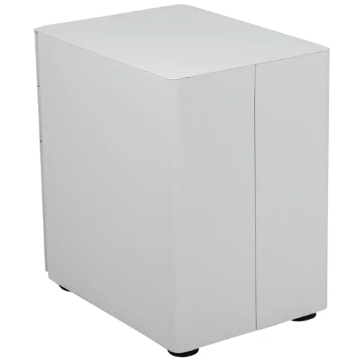 Flash Furniture File Cabinets<3-Drawer Cabinet, Legal & Letter Files, White, 21" (HZCHPL01W)
