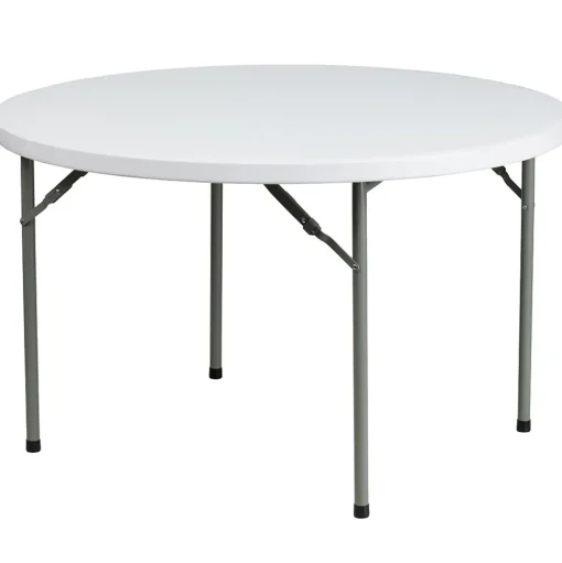 Flash Furniture Folding Tables<Elon Folding Table, 48" x 48", Granite White (DADYCZ122R)